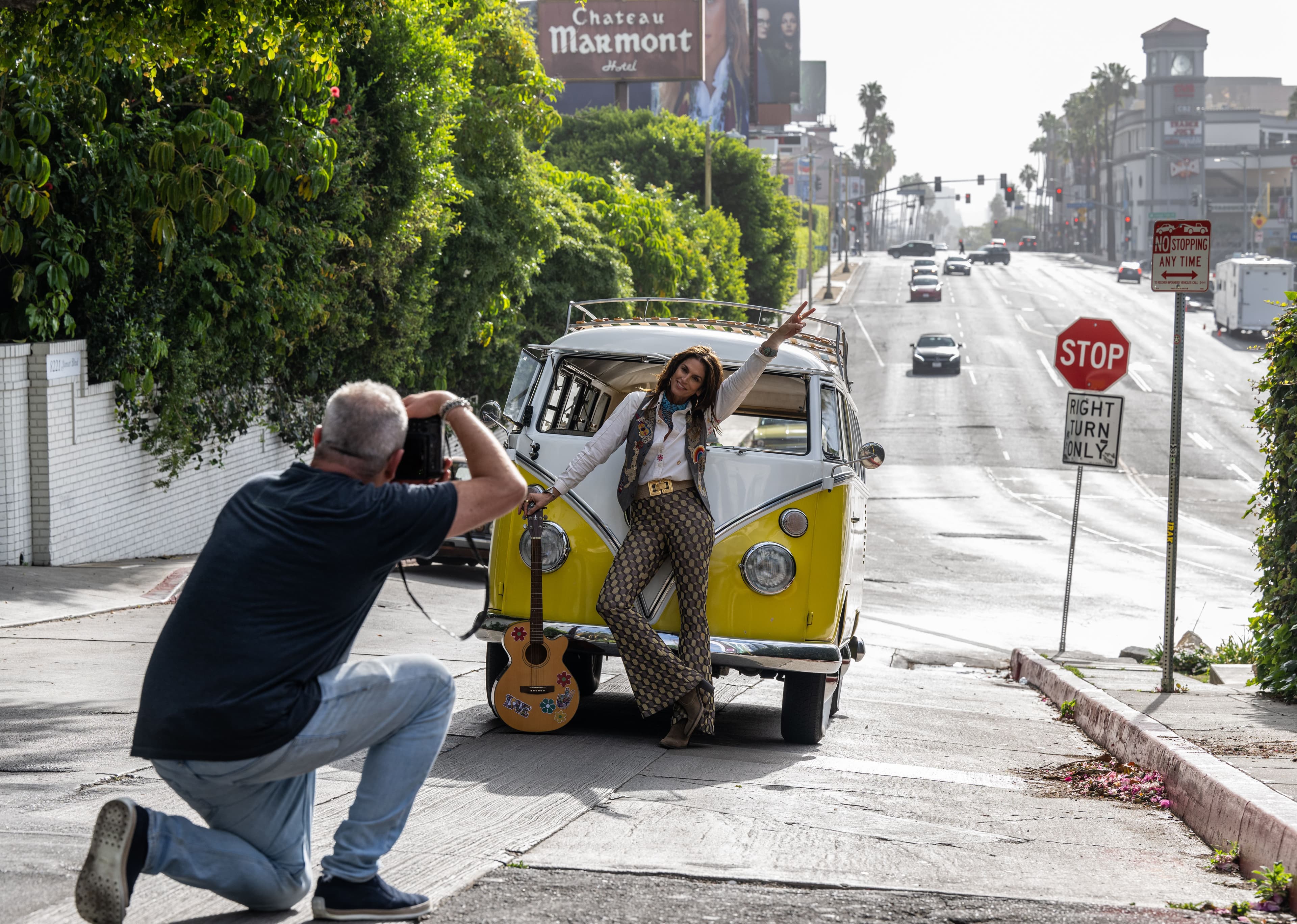 Behind the scenes