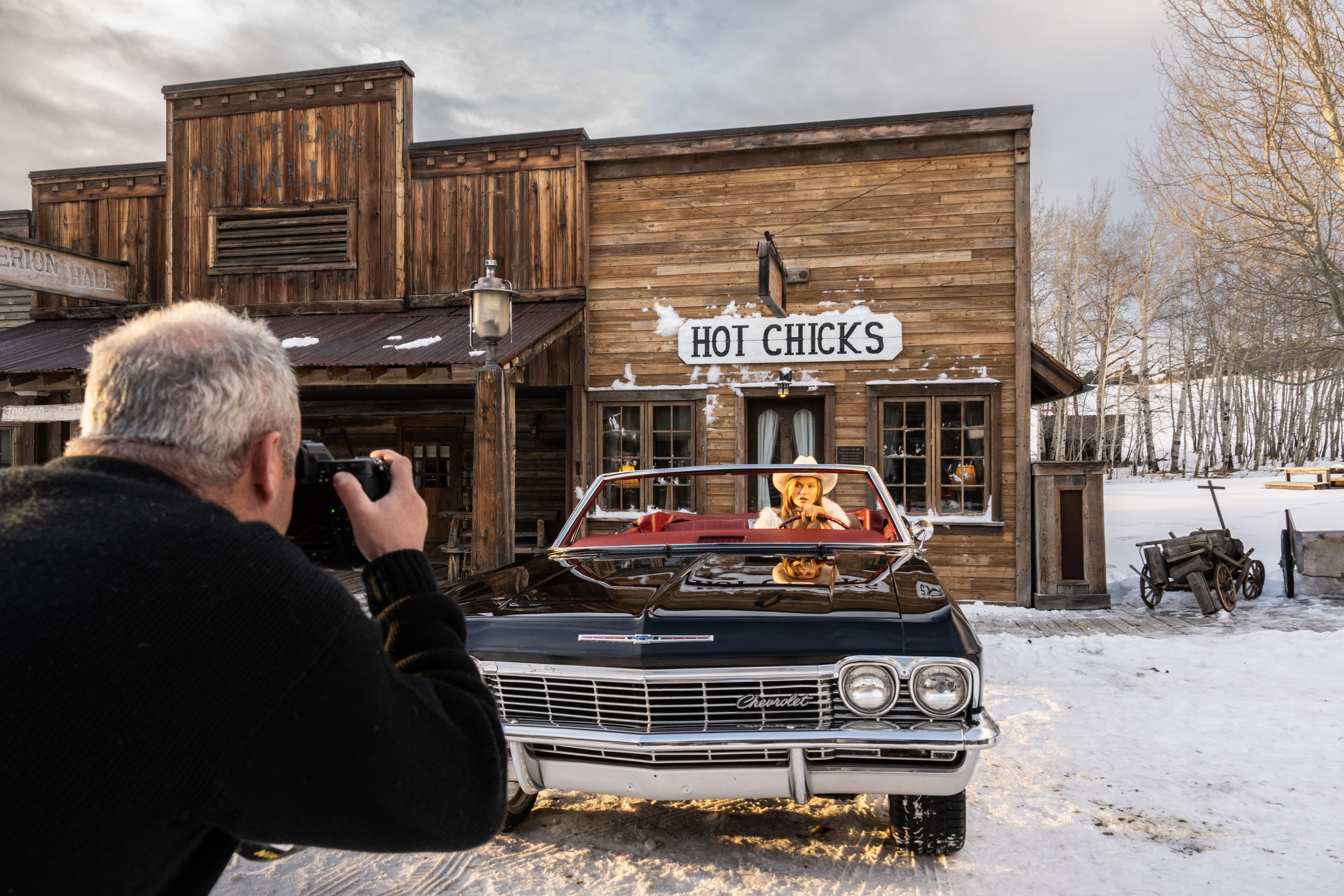 Behind the scenes
